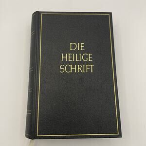 Die Heilige Schrift Bible German Language Bible Martin Luther’s Translation